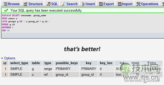 MySQL十大优化技巧(图2) MySQL十大优化技巧(图2)