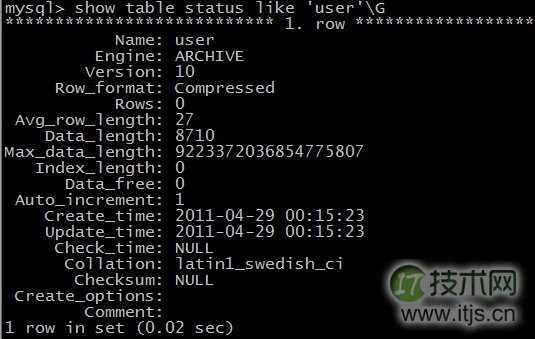 浅谈MySQL的存储引擎之表类型存储(图8)