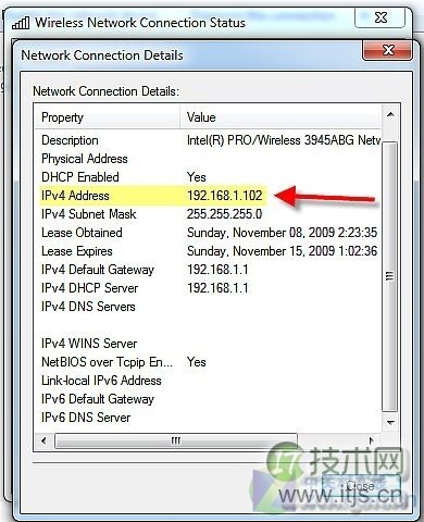 windows 7系统中查看IP地址的方法(图文)(图1)
