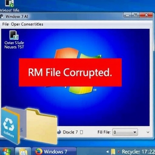 windows 7系统下RM文件损坏的现象以及解决方法(图2)