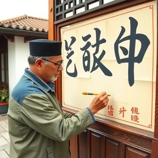 看大门、写大字,53岁保安在今日头条书写墨香人生(图3) 看大门、写大字,53岁保安在今日头条书写墨香人生(图3)
