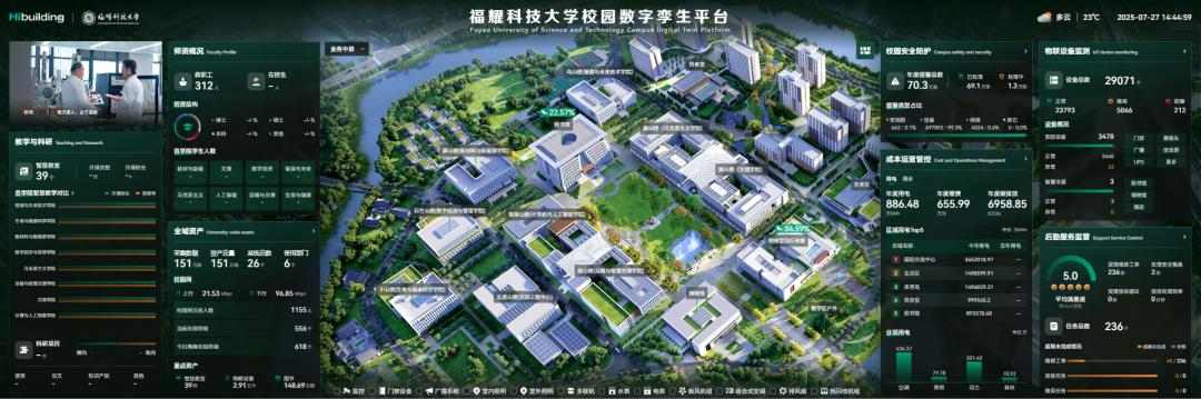 落地福耀科技大学! 海信HiBuilding智慧建筑AI数字化平台打造智慧校园新标杆(图5)
