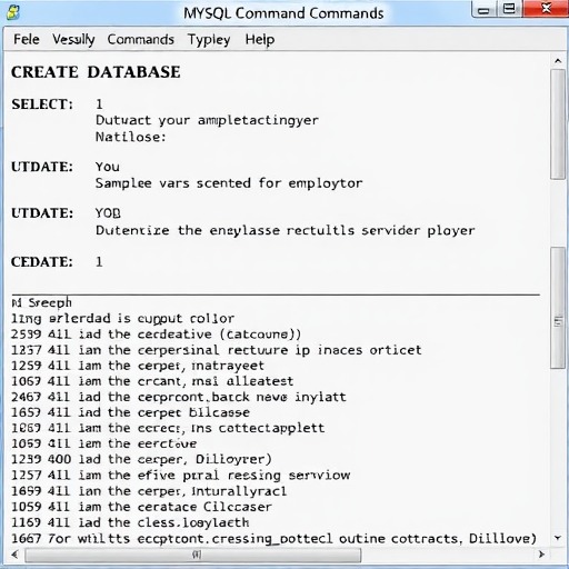 MySQL数据库命令行常用命令大全总结篇(图1)