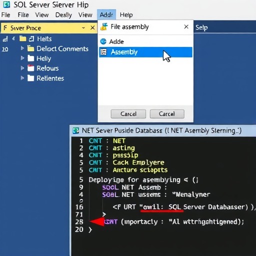 SQL Server数据库如何手动部署CLR程序集(图1) SQL Server数据库如何手动部署CLR程序集(图1)