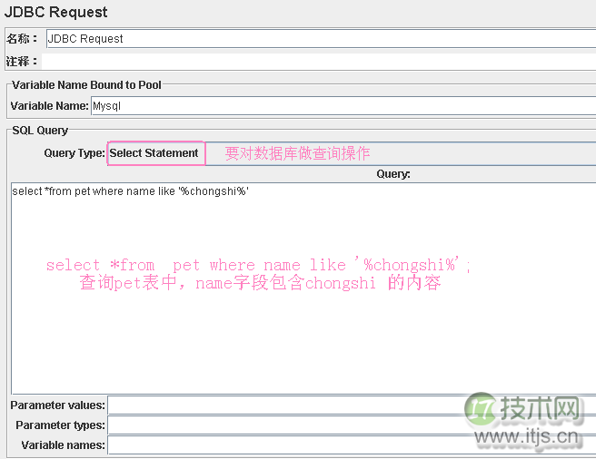 使用JMeter创建数据库(MySQL)测试(1)(图5) 使用JMeter创建数据库(MySQL)测试(1)(图5)