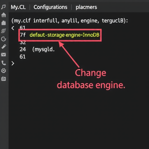 如何修改MySQL数据库引擎为INNODB(图1) 如何修改MySQL数据库引擎为INNODB(图1)