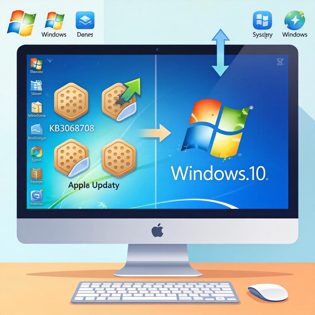 windows 7/windows 8.1安装KB3068708等这四枚补丁 瞬间变成Win10(图3) windows 7/windows 8.1安装KB3068708等这四枚补丁 瞬间变成Win10(图3)