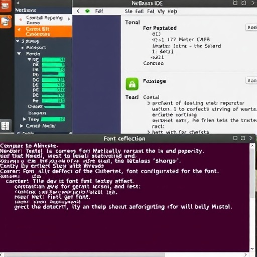 ubuntu下netbeans汉字显示残缺问题(图2)