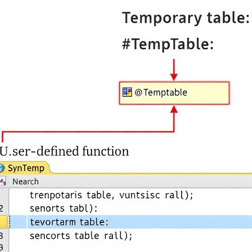 巧借SYNONYM让SQL Server在用户自定义函数中使用临时表(图1) 巧借SYNONYM让SQL Server在用户自定义函数中使用临时表(图1)