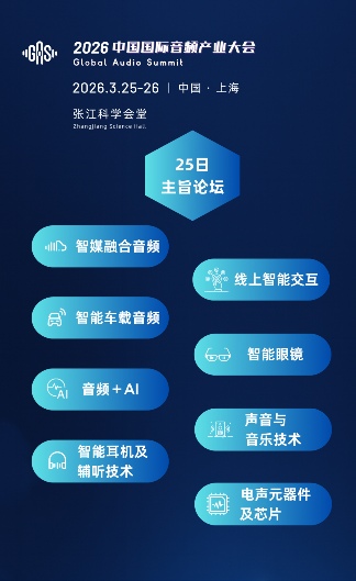 声态+AI ｜2026中国国际音频产业大会（GAS）明年3月举办(图4)
