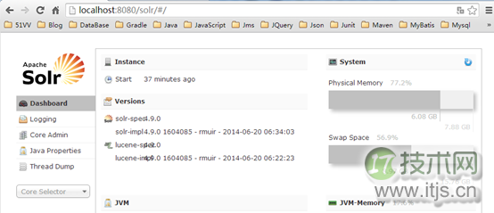 Windows7安装Solr+Tomcat的方法(图3)