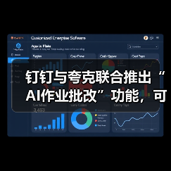 钉钉与夸克联合推出“AI作业批改”功能，可自动创建班级与个人错题本(图2)