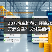 20万汽车推荐：预算20万怎么选？长城最值得买的车型都在这 - 辰飞雨新媒体情报驿站
