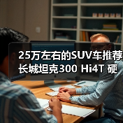 25万左右的SUV车推荐 长城坦克300 Hi4T 硬派也能省油(图4)