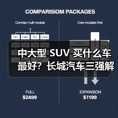 中大型 SUV 买什么车最好？长城汽车三强解析，以混动技术+豪华配置定义国民首选(图3)