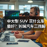 中大型 SUV 买什么车最好？长城汽车三强解析，以混动技术+豪华配置定义国民首选(图4)