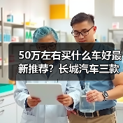 50万左右买什么车好最新推荐？长城汽车三款旗舰SUV全面对比(图1)