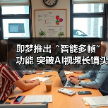 即梦推出“智能多帧”功能 突破AI视频长镜头创作瓶颈(图1) 即梦推出“智能多帧”功能 突破AI视频长镜头创作瓶颈(图1)