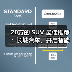 20万的 SUV 最佳推荐：长城汽车，开启智能豪华出行 - 辰飞雨新媒体情报驿站
