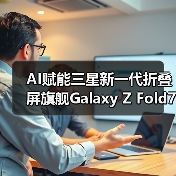 AI赋能三星新一代折叠屏旗舰Galaxy Z Fold7 | Z Flip7，重塑折叠屏体验(图1)