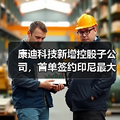 康迪科技新增控股子公司,首单签约印尼最大数字生态GoTo(图2) 康迪科技新增控股子公司,首单签约印尼最大数字生态GoTo(图2)
