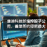 康迪科技新增控股子公司,首单签约印尼最大数字生态GoTo(图4) 康迪科技新增控股子公司,首单签约印尼最大数字生态GoTo(图4)