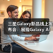 三星Galaxy新品线上发布会:展现Galaxy AI创新体验 智能新品即将登场(图1) 三星Galaxy新品线上发布会:展现Galaxy AI创新体验 智能新品即将登场(图1)