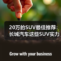20万的SUV最佳推荐:长城汽车这些SUV实力碾压同级(图4) 20万的SUV最佳推荐:长城汽车这些SUV实力碾压同级(图4)