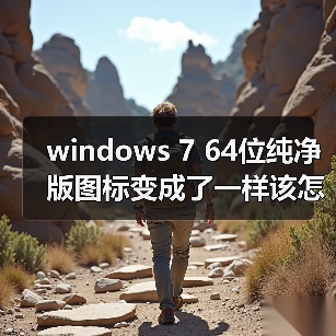 windows 7 64位纯净版图标变成了一样该怎么办?windows 7旗舰版(图3) windows 7 64位纯净版图标变成了一样该怎么办?windows 7旗舰版(图3)