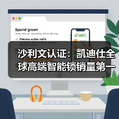沙利文认证:凯迪仕全球高端智能锁销量第一,36国热销超1000万台引领行业发展(图3) 沙利文认证:凯迪仕全球高端智能锁销量第一,36国热销超1000万台引领行业发展(图3)