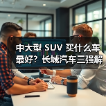 中大型 SUV 买什么车最好?长城汽车三强解析,以混动技术+豪华配置定义国民首选(图2) 中大型 SUV 买什么车最好?长城汽车三强解析,以混动技术+豪华配置定义国民首选(图2)