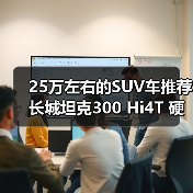 25万左右的SUV车推荐 长城坦克300 Hi4T 硬派也能省油(图4)