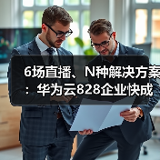 6场直播、N种解决方案:华为云828企业快成长直播间与伙伴共同深入AI+行业实战(图3) 6场直播、N种解决方案:华为云828企业快成长直播间与伙伴共同深入AI+行业实战(图3)