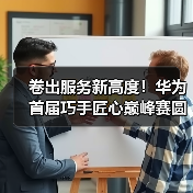 卷出服务新高度!华为首届巧手匠心巅峰赛圆满收官!(图2) 卷出服务新高度!华为首届巧手匠心巅峰赛圆满收官!(图2)