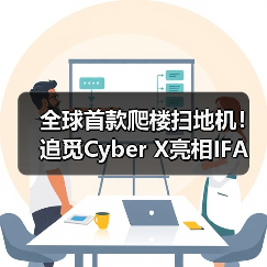 全球首款爬楼扫地机!追觅Cyber X亮相IFA(图4) 全球首款爬楼扫地机!追觅Cyber X亮相IFA(图4)
