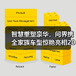 智慧重塑豪华,问界携全家族车型惊艳亮相2025重庆智博会(图1) 智慧重塑豪华,问界携全家族车型惊艳亮相2025重庆智博会(图1)