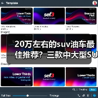 20万左右的suv油车最佳推荐?三款中大型SUV值得关注(图2) 20万左右的suv油车最佳推荐?三款中大型SUV值得关注(图2)