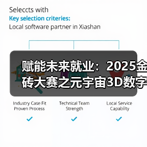 赋能未来就业:2025金砖大赛之元宇宙3D数字内容设计创作赛项为职教学生搭建成长快车道(图1) 赋能未来就业:2025金砖大赛之元宇宙3D数字内容设计创作赛项为职教学生搭建成长快车道(图1)