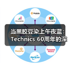 当黑胶豆染上午夜蓝：Technics 60周年的深邃献礼，四色如律至臻原音(图1)