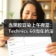 当黑胶豆染上午夜蓝：Technics 60周年的深邃献礼，四色如律至臻原音(图3)