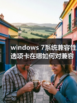 windows 7系统兼容性选项卡在哪如何对兼容性进行设置(图4) windows 7系统兼容性选项卡在哪如何对兼容性进行设置(图4)