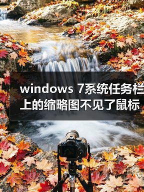 windows 7系统任务栏上的缩略图不见了鼠标移上无显示效果(图4) windows 7系统任务栏上的缩略图不见了鼠标移上无显示效果(图4)