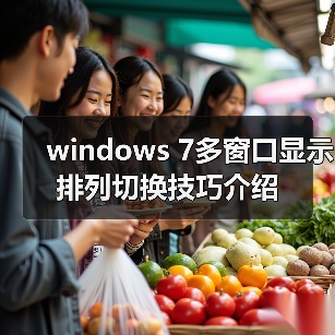 windows 7多窗口显示排列切换技巧介绍(图3) windows 7多窗口显示排列切换技巧介绍(图3)