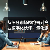 从细分市场领跑者到产业数字化伙伴:量化派的技术突围与价值创造(图3) 从细分市场领跑者到产业数字化伙伴:量化派的技术突围与价值创造(图3)