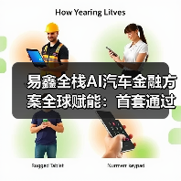 易鑫全栈AI汽车金融方案全球赋能：首套通过国家备案的行业大模型体系正式开放合作(图4)