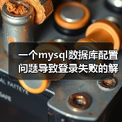 一个mysql数据库配置问题导致登录失败的解决方案(图3) 一个mysql数据库配置问题导致登录失败的解决方案(图3)