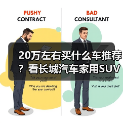 20万左右买什么车推荐?看长城汽车家用SUV的多功能表现(图4) 20万左右买什么车推荐?看长城汽车家用SUV的多功能表现(图4)
