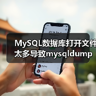 MySQL数据库打开文件太多导致mysqldump出错的解决(图4) MySQL数据库打开文件太多导致mysqldump出错的解决(图4)