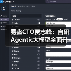 易鑫CTO贾志峰:自研Agentic大模型全面升级汽车金融智能化体系(图4) 易鑫CTO贾志峰:自研Agentic大模型全面升级汽车金融智能化体系(图4)