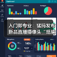 入门即专业：猛玛发布新品直播摄像头“觅境”(图4)